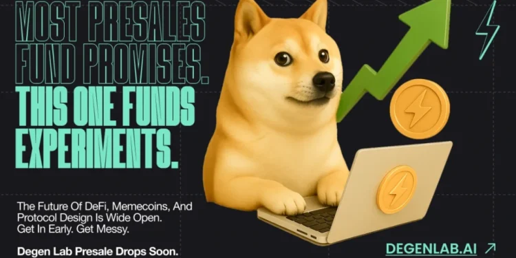 DegenLab Presale Launches Soon: The World’s First AI-Powered Meme Coin Generator & Social Mining Platform Opens Its Doors