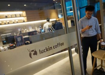 Luckin Coffee stock rare pattern points to a surge after US expansion