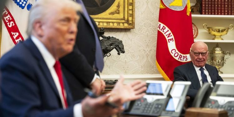 Murdoch to provide Trump health updates in deal to delay Epstein case deposition