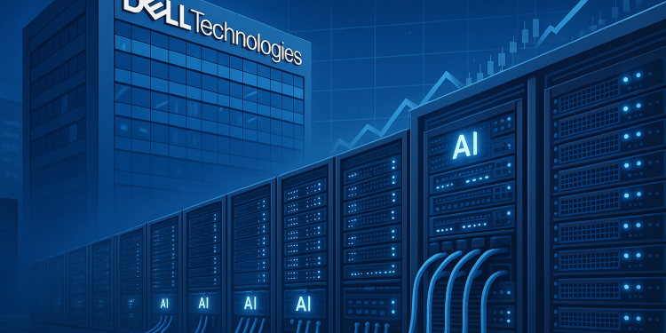 Dell stock price rare pattern points to a rebound as AI boom continues
