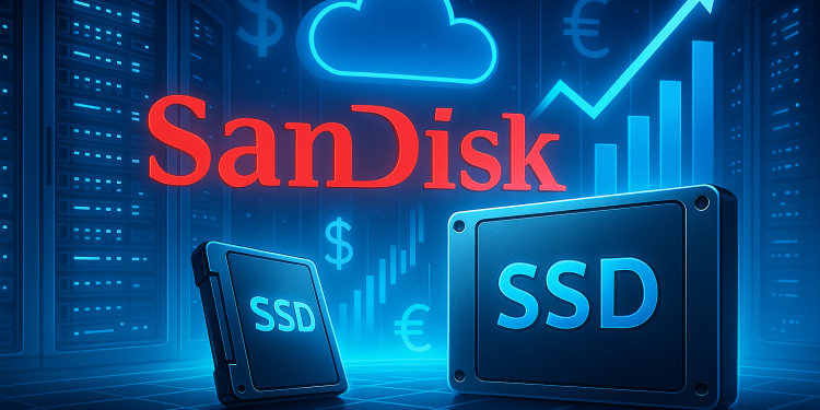 Sandisk stock: Murrey Math Lines points to a jump to $500